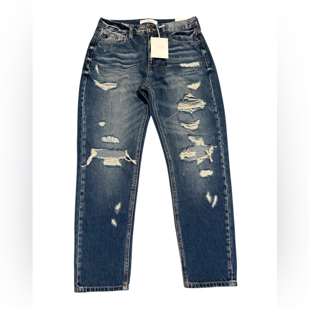KanCan | The Bella high waist relaxed thigh tapered leg jeans size 7/27